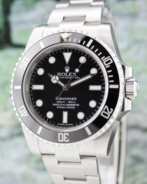 (image for) LIKE NEW ROLEX CERAMIC OYSTER PERPETUAL SUBMARINER / 114060